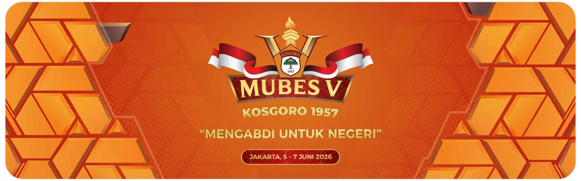 Logo MUBES V KOSGORO 1957